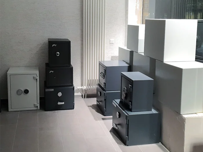 Einblick in die BBT Tresorausstellung in Berlin