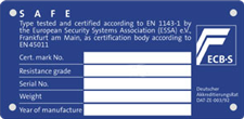 ecbs label wertschutzschrank